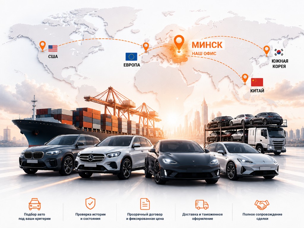 ProAutoTrade — подбор и доставка авто из США, Европы, Кореи и Китая